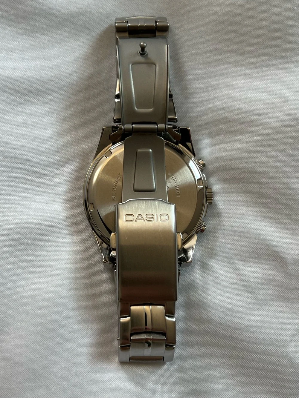 Casio Chronograph Steel Clasp Watch